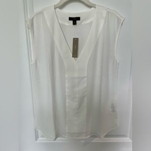 J. Crew Sleeveless Top - Ivory - XS - NWT